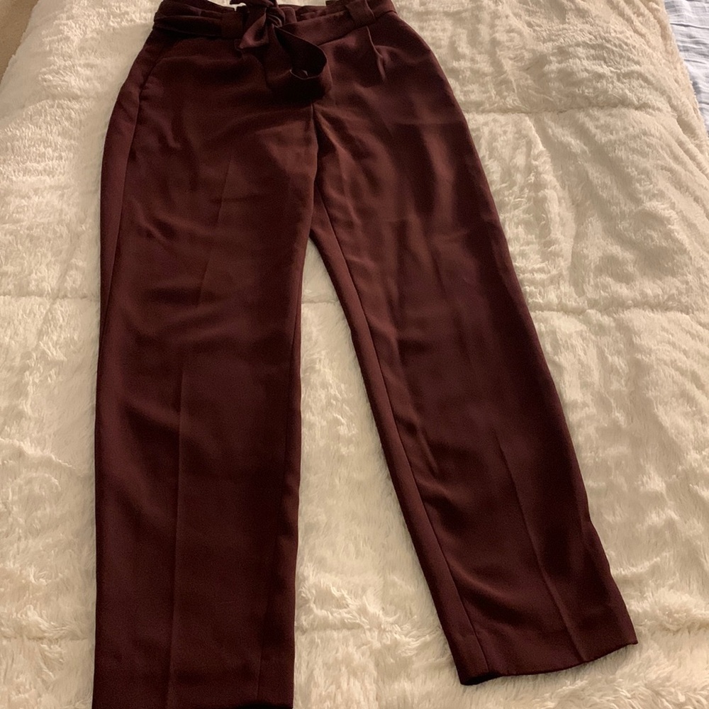 Women’s High rise Tie in the front pants